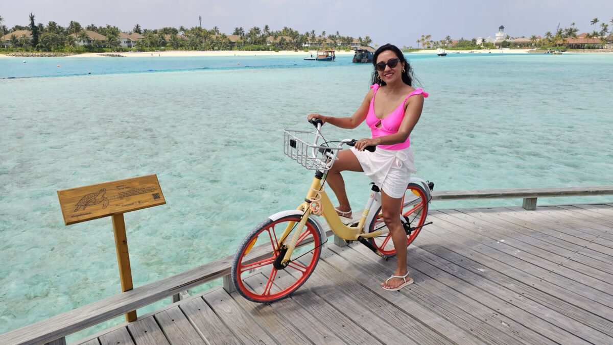 Bicycle at Hard Rock Maldives