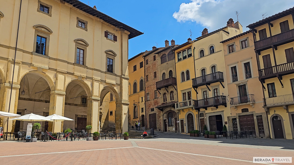 Piazza Grande ad Arezzo