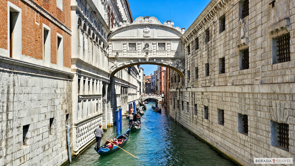 Ponte dei Sospiri a Venezia
