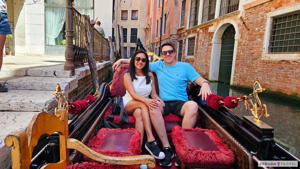 Giro in gondola a Venezia