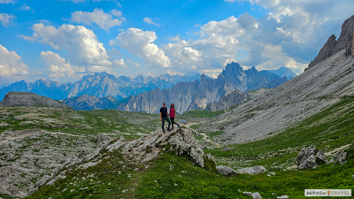 Tre Cime di Lavaredo trail