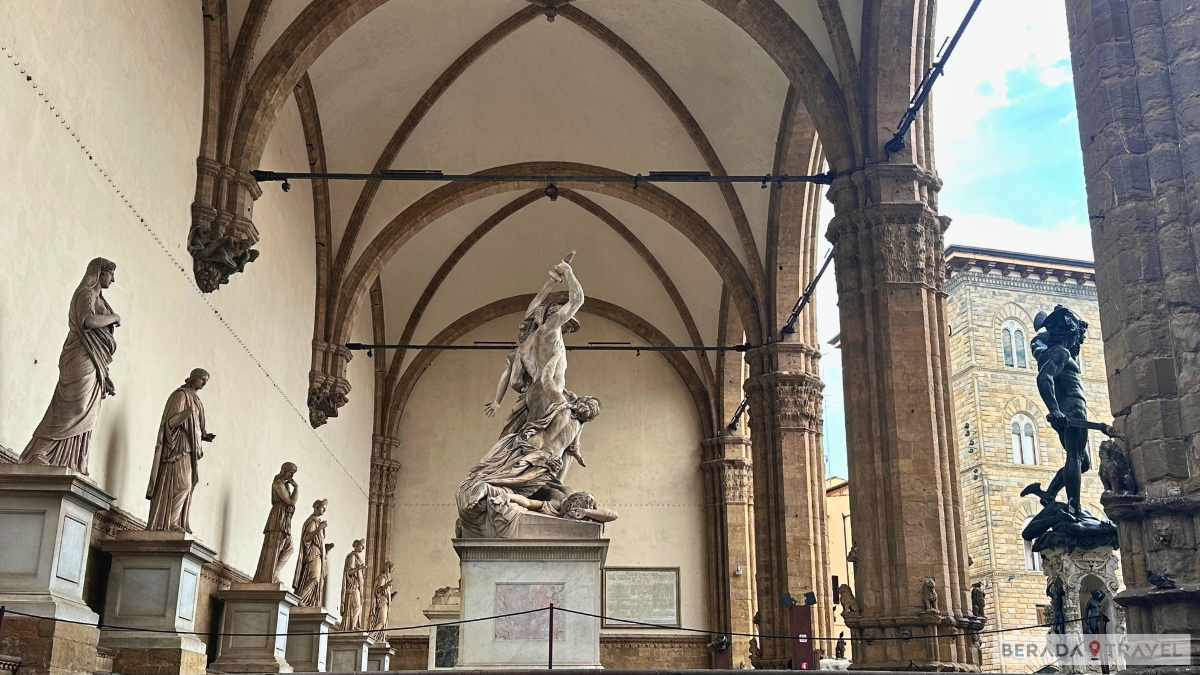 Florence city views near the historic center