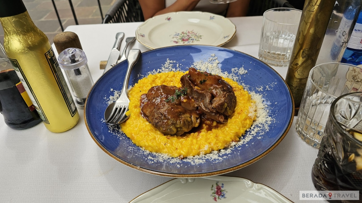 Risotto alla Milanese con ossobuco