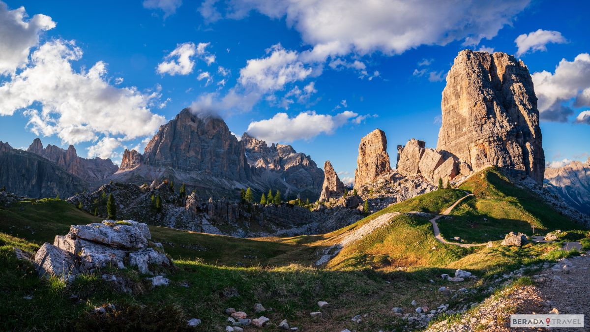 Cinque Torri: percorsi storici e panorami vicino a Cortina