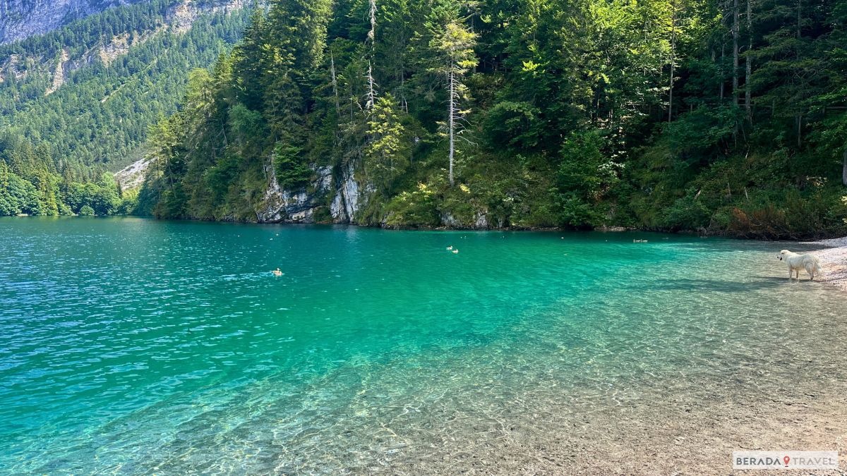 Lago di Tovel in estate
