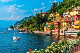 Lago de Como, Italia