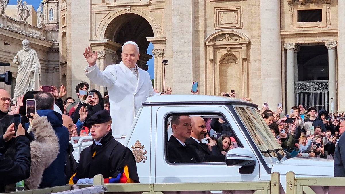 Papa Leão XIV, Basilica San Pietro Vaticano